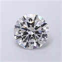 Del inventario de diamantes de laboratorio, 1.03 quilates, Redondo , Color D, claridad VS1 y certificado IGI