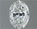 Diamante Natural 1.00 quilates, Ovalado , Color G, claridad SI2 y certificado GIA