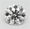 Lab Grown Diamond 2.33 Carats, Round with Excellent Cut, H Color, VS2 Clarity and Certified by IGI