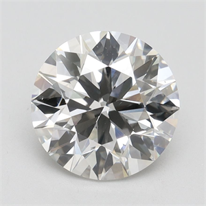 Picture of Lab Grown Diamond 2.33 Carats, Round with Excellent Cut, H Color, VS2 Clarity and Certified by IGI