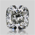 Natural Diamond 0.50 Carats, Cushion with  Cut, I Color, VVS2 Clarity and Certified by GIA