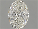 Natural Diamond 0.42 Carats, Oval with  Cut, G Color, VVS2 Clarity and Certified by GIA