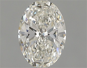 Picture of Natural Diamond 0.42 Carats, Oval with  Cut, G Color, VVS2 Clarity and Certified by GIA