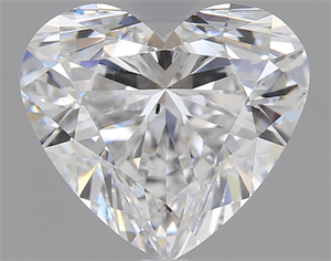 Picture of Natural Diamond 1.52 Carats, Heart with  Cut, D Color, SI1 Clarity and Certified by GIA
