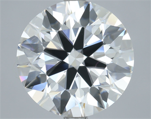 Picture of Lab Grown Diamond 4.01 Carats, Round with Ideal Cut, D Color, VS1 Clarity and Certified by IGI