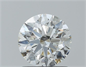 Natural Diamond 1.00 Carats, Round with Excellent Cut, G Color, SI1 Clarity and Certified by GIA