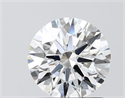 Lab Grown Diamond 1.25 Carats, Round with Ideal Cut, E Color, VVS1 Clarity and Certified by IGI
