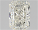 Natural Diamond 1.01 Carats, Radiant with  Cut, K Color, SI2 Clarity and Certified by GIA