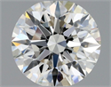 Diamante Natural 0.44 quilates, Redondo , Color H, claridad VVS1 y certificado GIA