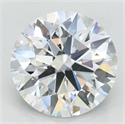 Lab Grown Diamond 3.02 Carats, Round with Ideal Cut, D Color, VVS1 Clarity and Certified by IGI
