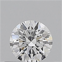 Diamante Natural 0.40 quilates, Redondo , Color D, claridad VVS1 y certificado GIA