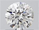 Diamante Natural 0.70 quilates, Redondo , Color F, claridad SI1 y certificado GIA