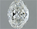 Diamante Natural 0.70 quilates, Ovalado , Color H, claridad VVS2 y certificado IGI