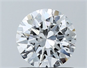 Natural Diamond 0.74 Carats, Round with Excellent Cut, E Color, SI2 Clarity and Certified by GIA