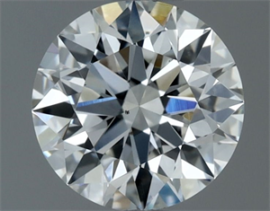 Picture of Natural Diamond 0.70 Carats, Round with Excellent Cut, G Color, VS2 Clarity and Certified by GIA