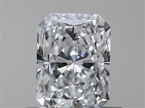 Picture of Natural Diamond 0.40 Carats, Radiant with  Cut, E Color, VS2 Clarity and Certified by GIA