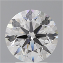 Lab Grown Diamond 3.54 Carats, Round with Ideal Cut, E Color, VVS2 Clarity and Certified by IGI
