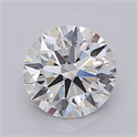 Lab Grown Diamond 1.53 Carats, Round with Excellent Cut, F Color, VVS2 Clarity and Certified by IGI