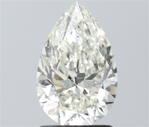 Foto Diamante Natural 1.55 quilates, De pera , Color J, claridad SI2 y certificado IGI de