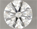 Lab Grown Diamond 1.30 Carats, Round with Ideal Cut, I Color, VS1 Clarity and Certified by IGI
