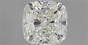 Picture of Natural Diamond 0.90 Carats, Cushion with  Cut, I Color, IF Clarity and Certified by GIA