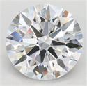 Lab Grown Diamond 3.13 Carats, Round with Excellent Cut, D Color, VVS1 Clarity and Certified by GIA