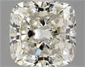 Natural Diamond 1.02 Carats, Cushion with  Cut, L Color, SI2 Clarity and Certified by GIA
