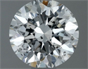 Natural Diamond 0.60 Carats, Round with Very Good Cut, G Color, SI2 Clarity and Certified by IGI