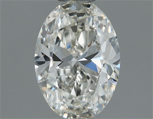 Foto Diamante Natural 0.50 quilates, Ovalado , Color H, claridad VVS2 y certificado IGI de