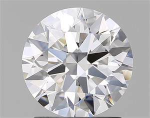 Picture of Natural Diamond 1.60 Carats, Round with Excellent Cut, D Color, VVS2 Clarity and Certified by GIA