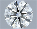 Diamante Natural 0.49 quilates, Redondo , Color I, claridad VVS1 y certificado IGI