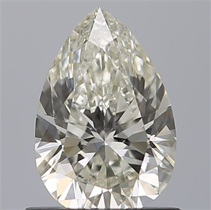 Foto Diamante Natural 0.70 quilates, De pera , Color I, claridad IF y certificado IGI de
