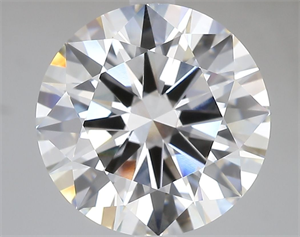Picture of Lab Grown Diamond 6.02 Carats, Round with Excellent Cut, E Color, VVS2 Clarity and Certified by IGI