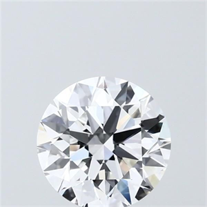 Picture of Lab Grown Diamond 1.50 Carats, Round with Ideal Cut, D Color, VVS2 Clarity and Certified by IGI