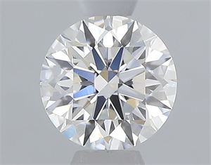 Foto Diamante Natural 0.70 quilates, Redondo , Color E, claridad VS2 y certificado GIA de