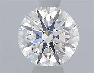 Picture of Natural Diamond 0.70 Carats, Round with Excellent Cut, E Color, VS2 Clarity and Certified by GIA
