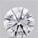 Del inventario de diamantes de laboratorio, 3.00 quilates, Redondo , Color D, claridad VVS1 y certificado IGI