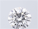 Lab Grown Diamond 1.03 Carats, Round with Excellent Cut, D Color, VVS2 Clarity and Certified by IGI