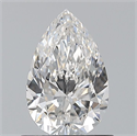Natural Diamond 0.80 Carats, Pear with  Cut, F Color, VVS1 Clarity and Certified by GIA
