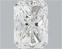 Natural Diamond 0.72 Carats, Radiant with  Cut, G Color, SI2 Clarity and Certified by GIA