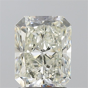 Foto Diamante Natural 2.01 quilates, Radiante , Color L, claridad VS2 y certificado GIA de