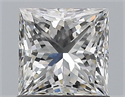 Natural Diamond 0.99 Carats, Princess with  Cut, F Color, VS1 Clarity and Certified by GIA