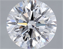 Del inventario de diamantes de laboratorio, 2.50 quilates, Redondo , Color D, claridad VS1 y certificado IGI