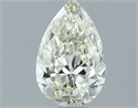Natural Diamond 1.21 Carats, Pear with  Cut, K Color, VS1 Clarity and Certified by IGI