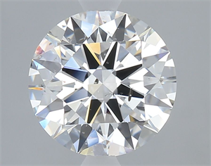 Foto Diamante Natural 2.01 quilates, Redondo , Color G, claridad SI2 y certificado GIA de