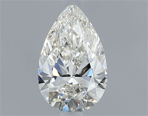 Picture of Natural Diamond 0.41 Carats, Pear with  Cut, H Color, SI1 Clarity and Certified by GIA