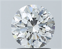 Diamante Natural 1.50 quilates, Redondo , Color G, claridad VVS1 y certificado GIA