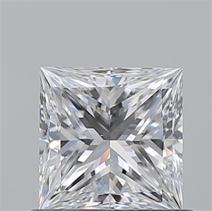Picture of Natural Diamond 0.70 Carats, Princess with  Cut, D Color, VS1 Clarity and Certified by GIA