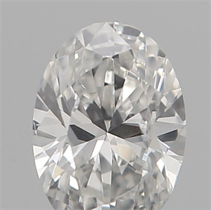 Foto Diamante Natural 0.18 quilates, Ovalado , Color F, claridad SI1 y certificado IGI de