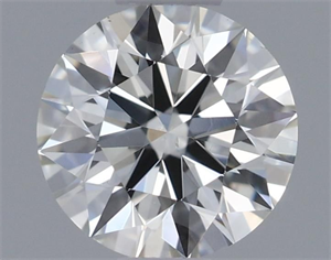 Picture of Natural Diamond 0.50 Carats, Round with Excellent Cut, I Color, VS2 Clarity and Certified by GIA